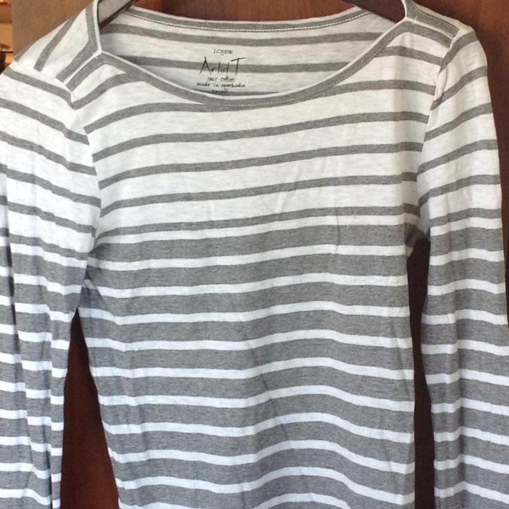 Long sleeve JCrew artist tee
